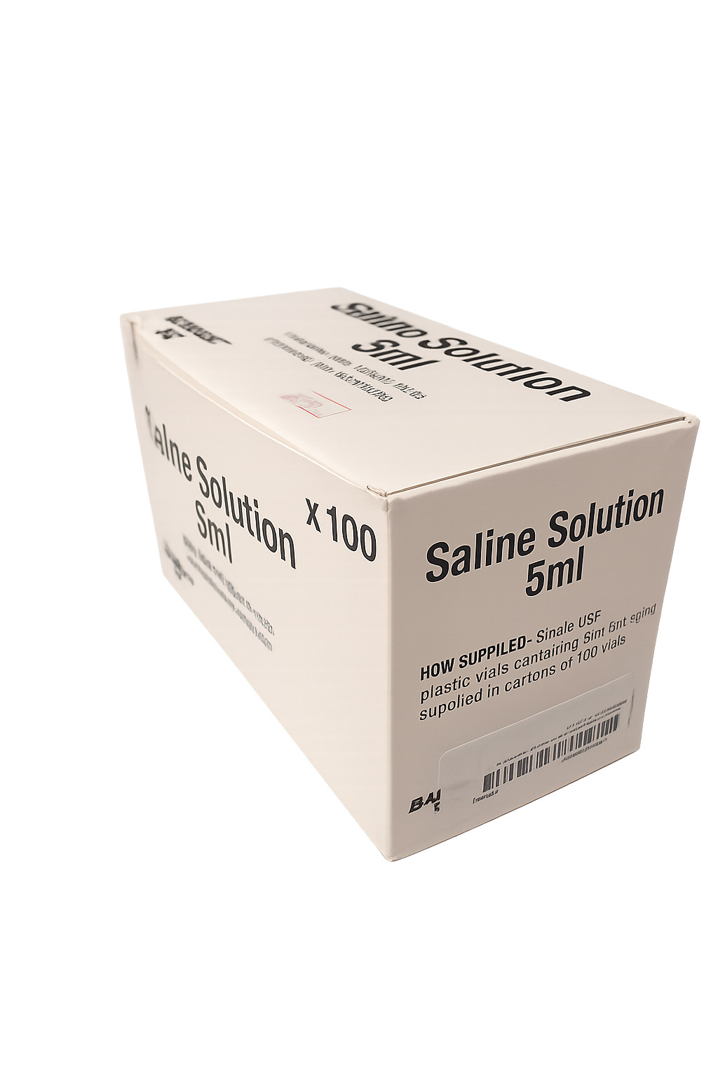 100PCS Bangerz Sunz Saline Solution 100 x 5ml Plastic Vials Exp 08/27