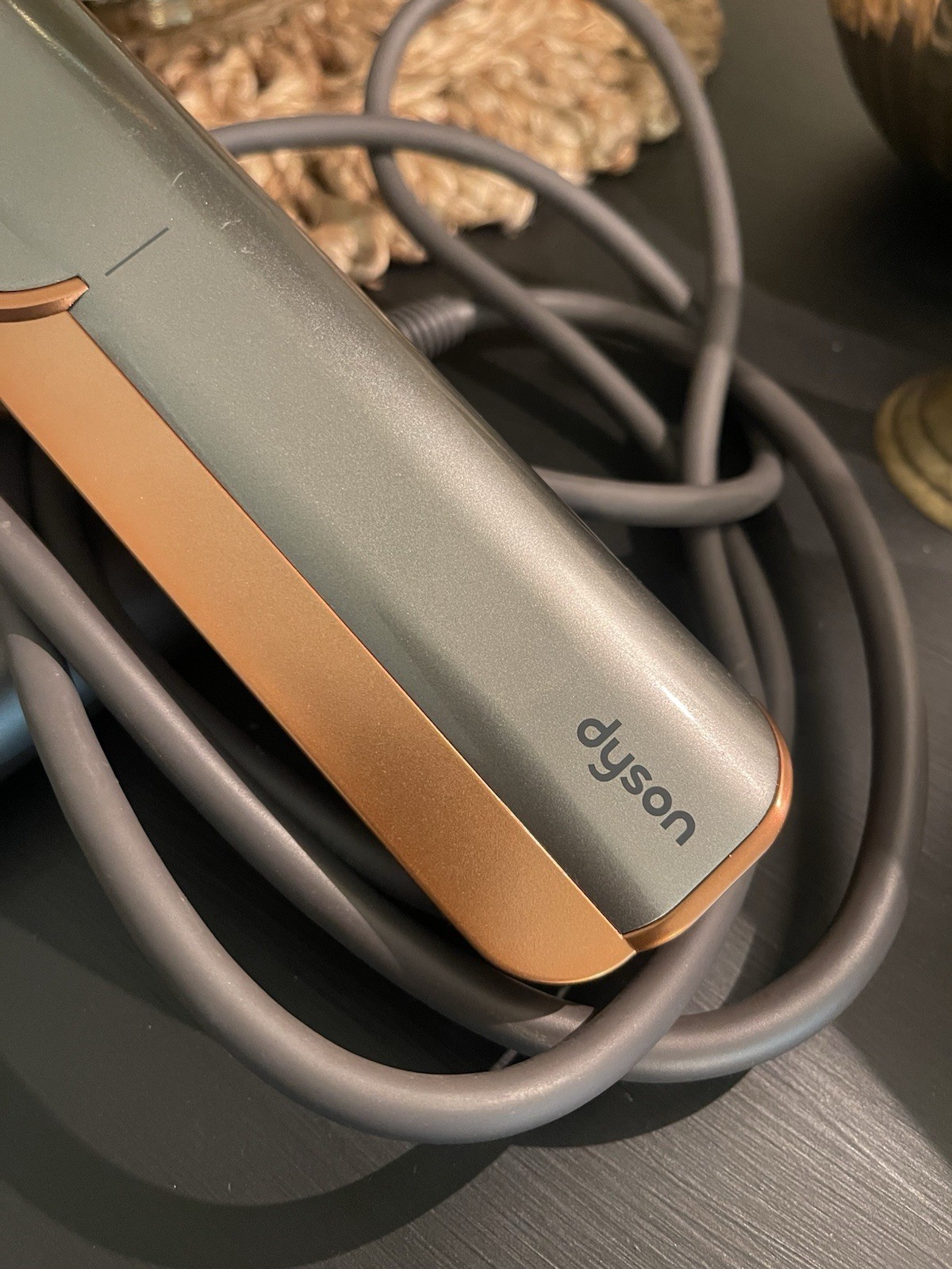 Dyson Airstrait Straightener Nickel Copper Air Straight Flat Iron (No Box)