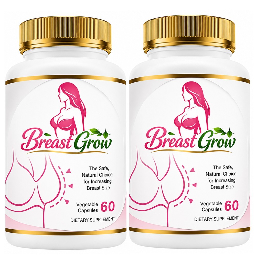 Breast Enhancement Pills and Estrogen Supplement for Women and Men – 2 PACK