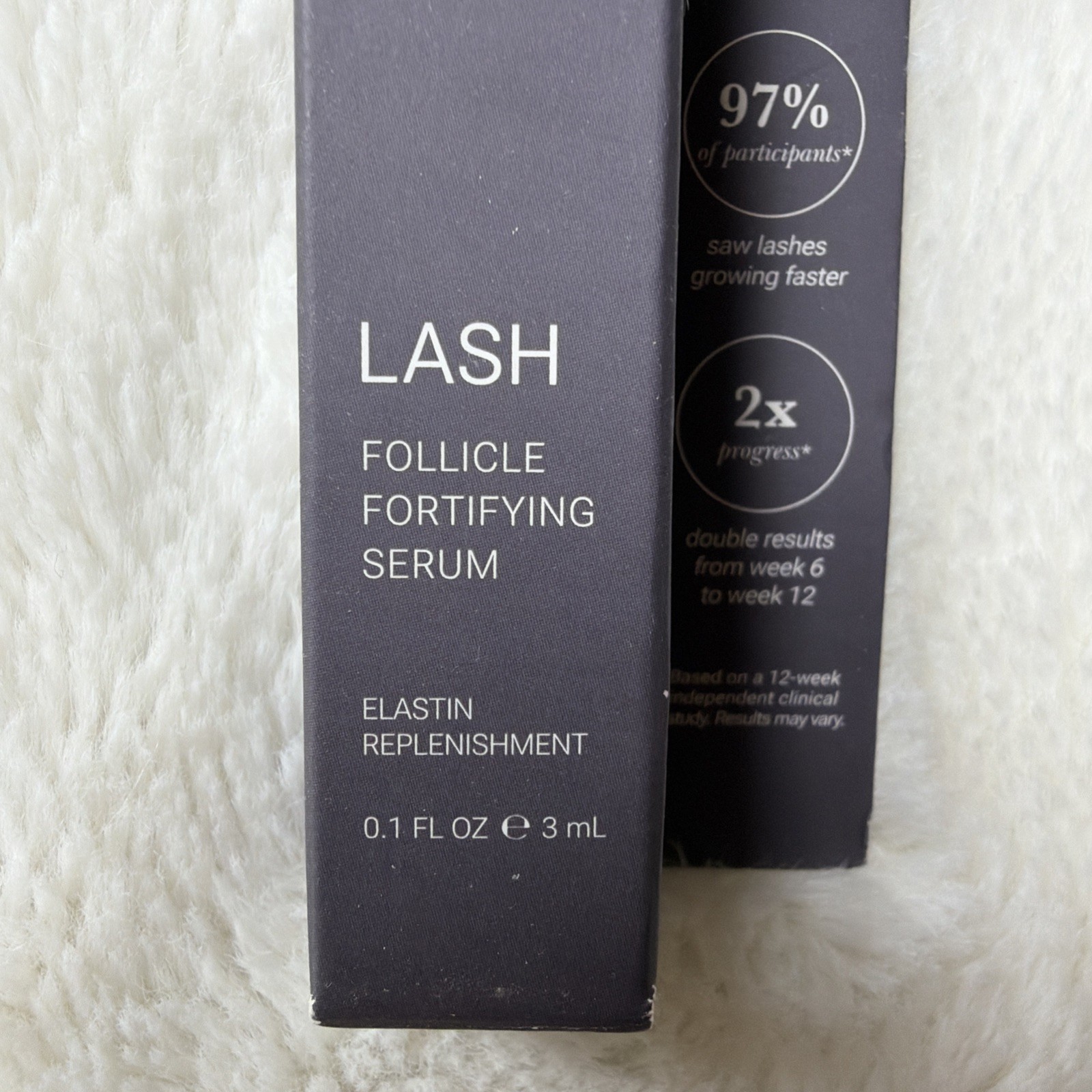 Nulastin LASH Follicle Fortifying Eyelash Serum Full Size 3ml Sealed $84