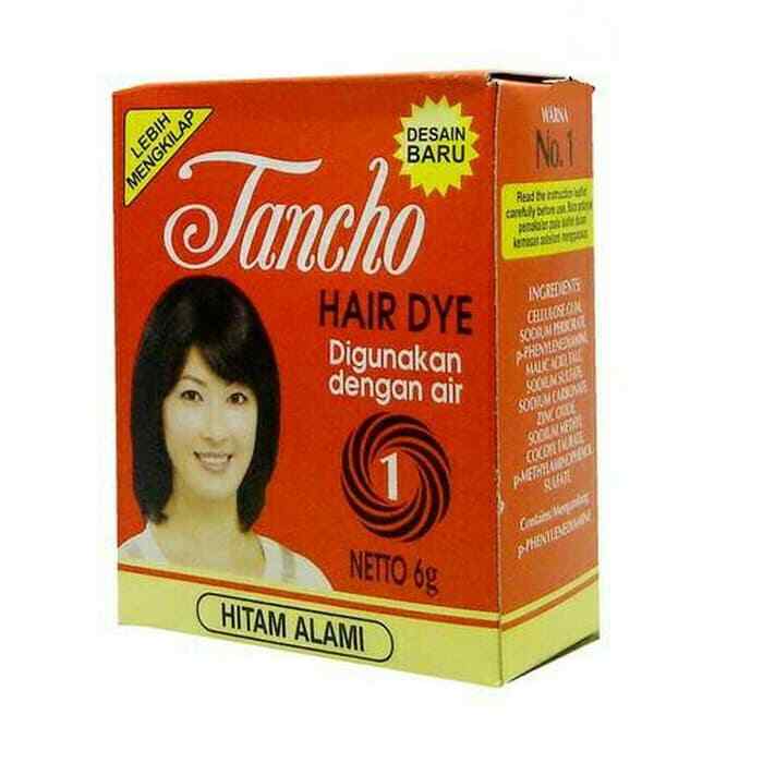 1-24 pcs Tancho Hair Dye Powder Natural Black 6gr [BEST SELLER]