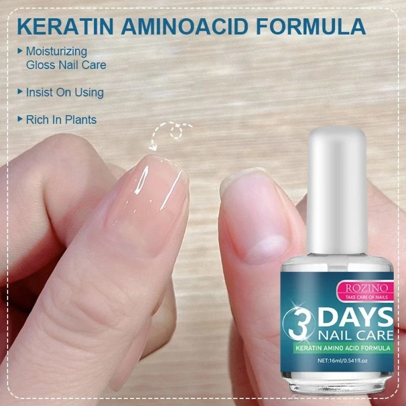 3 Days Nail Care Nail Nourishing Oil Nail Strengthener for Damaged Hydrate Nails