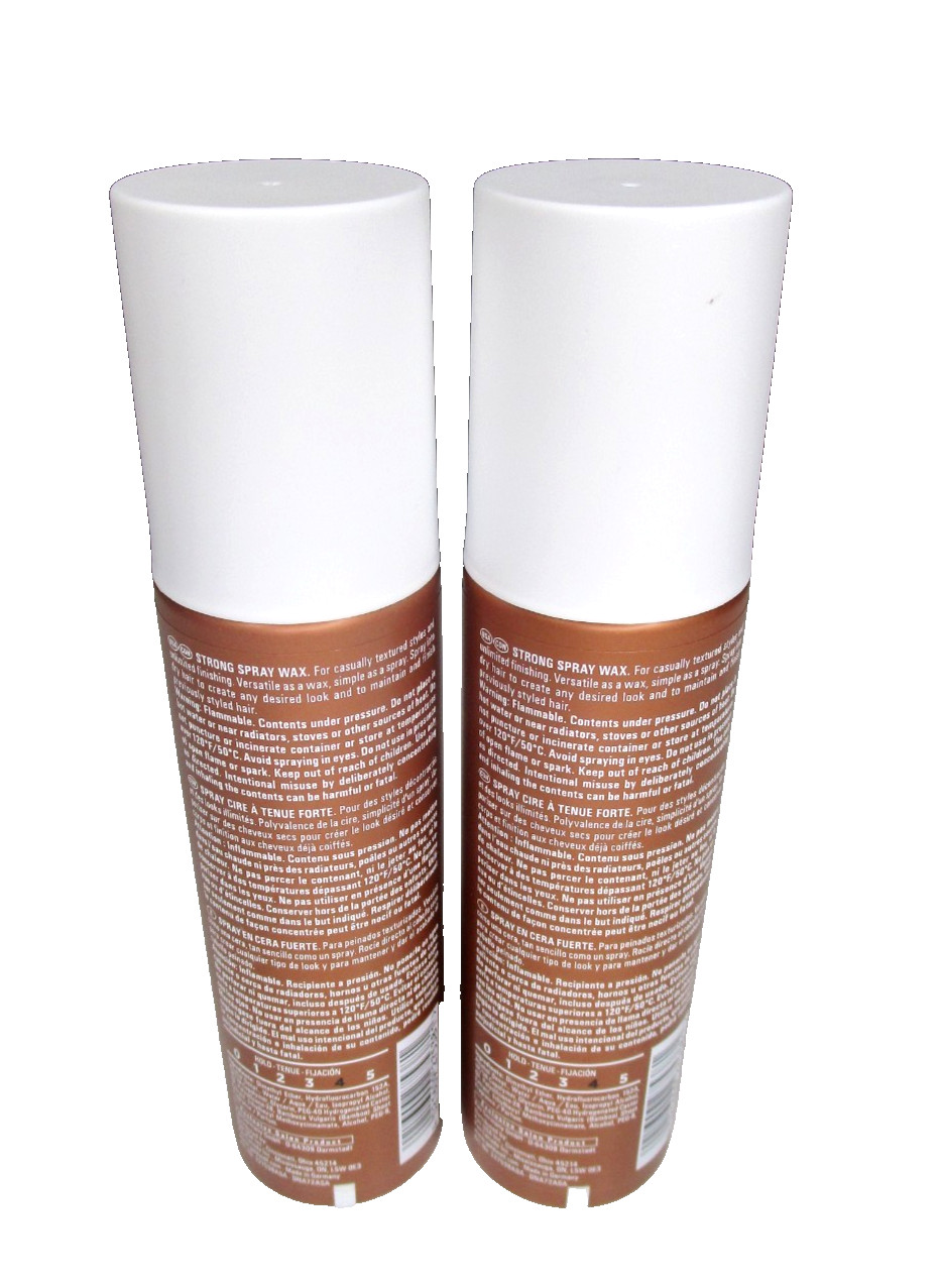 Lot of 2~Goldwell Stylesign 4.6 oz Creative Texture Strong Spray Wax Unlimitor 4