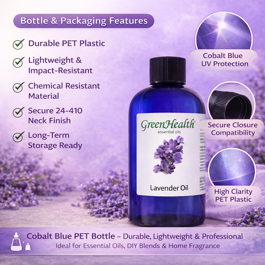 Huge BULK 8 fl oz Lavender Essential Oil by GreenHealth