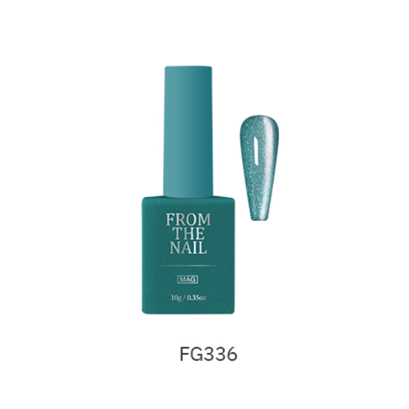 From The Nail Teal Green Magnet Gel Polish Soak Off Nail Gel K-Beauty