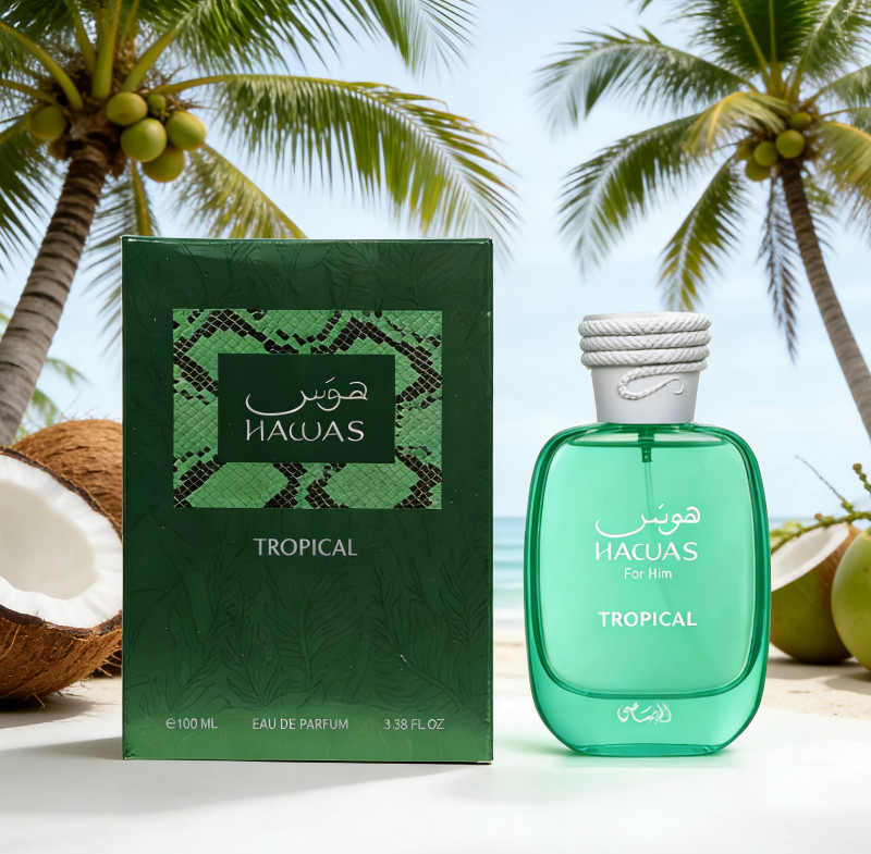 Hawas Tropical Perfum | Eau De Perfum ,For Men | 100ML/3.4oz.