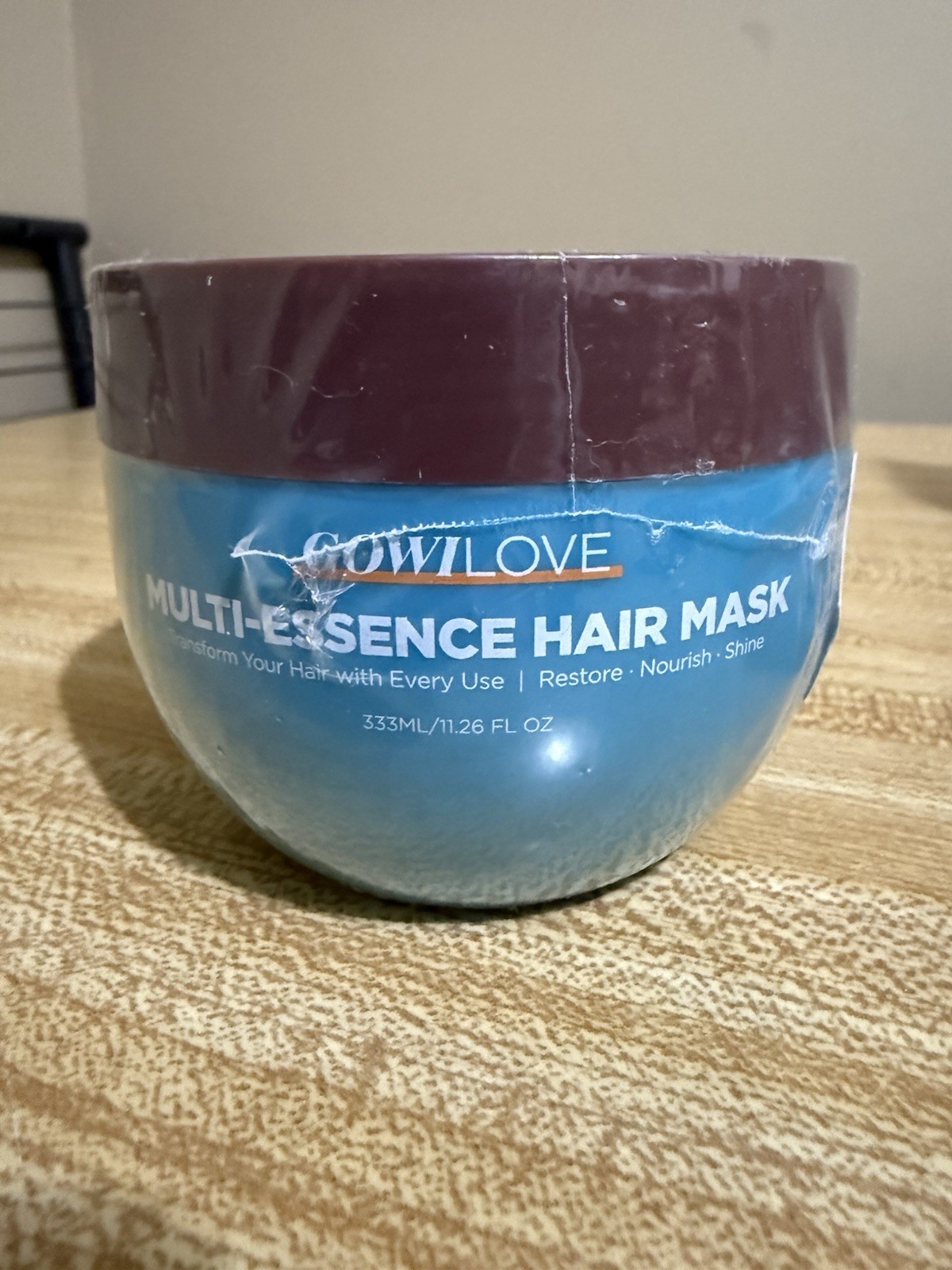 5X Penetration Hair Mask with 5 Botanical Oils, HA-Infused Hair Treatment 11.2oz