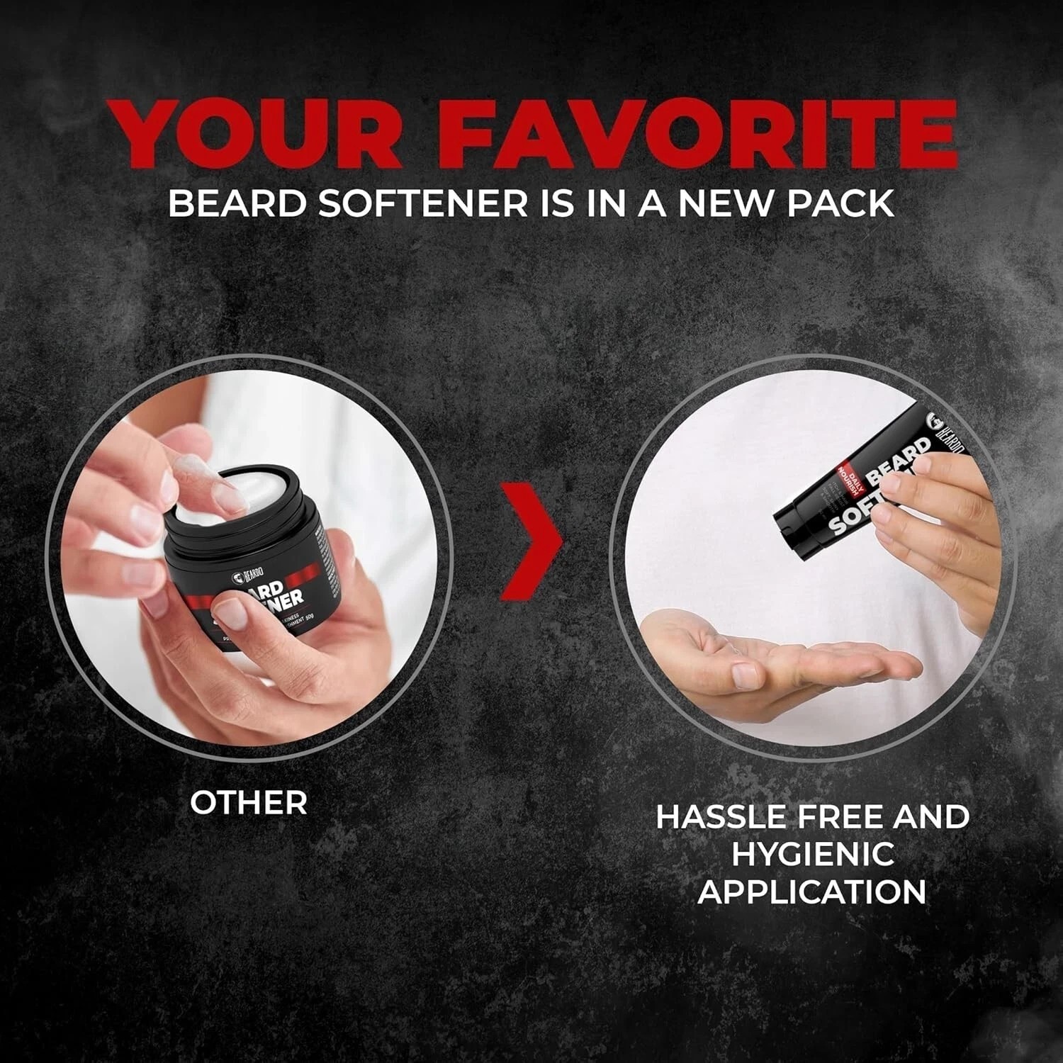 Beardo Beard Softner, Frizz-free, detangled, Shiny Beard, Vitamin E 50g