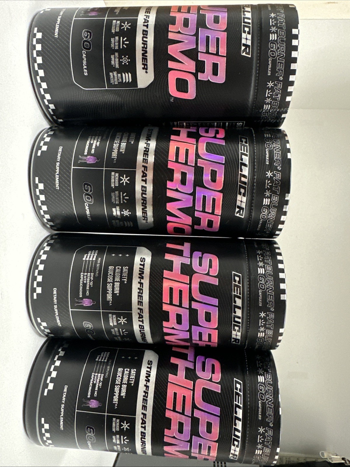 Cellucor Super Thermo Stim-Free Fat Burner 60 Capsules Best By: 09/2026