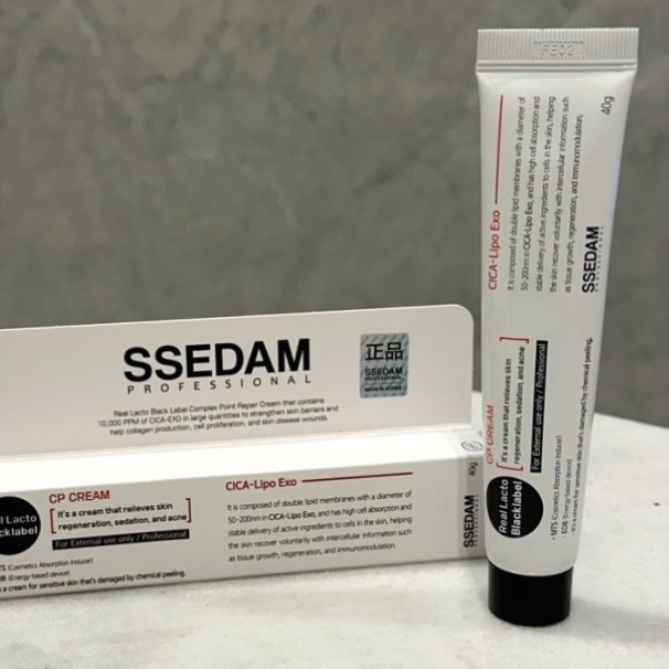 SSEDAM Real Lacto Blacklabel CP Cream 40g Skin Barrier Cica Soothing Cream NEW