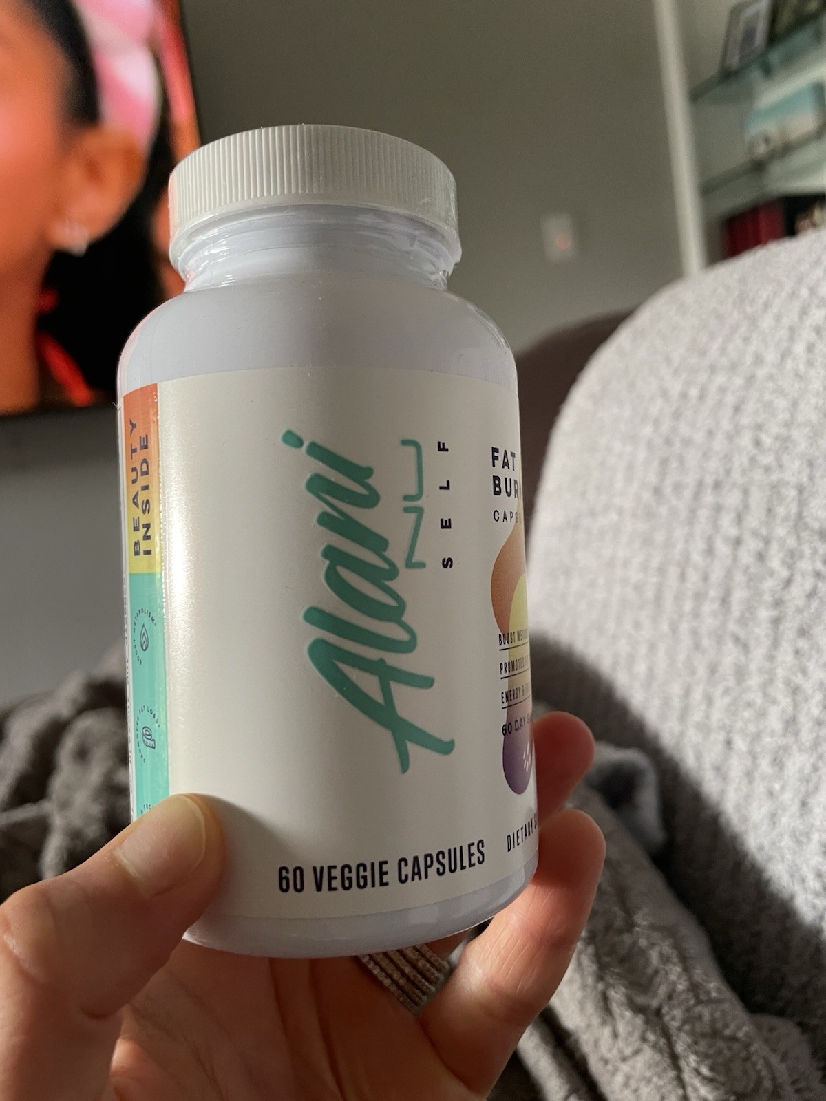 Alani Nu Fat Burner Dietary Supplement Vegan Capsules 60 Ct 60-Day Weight