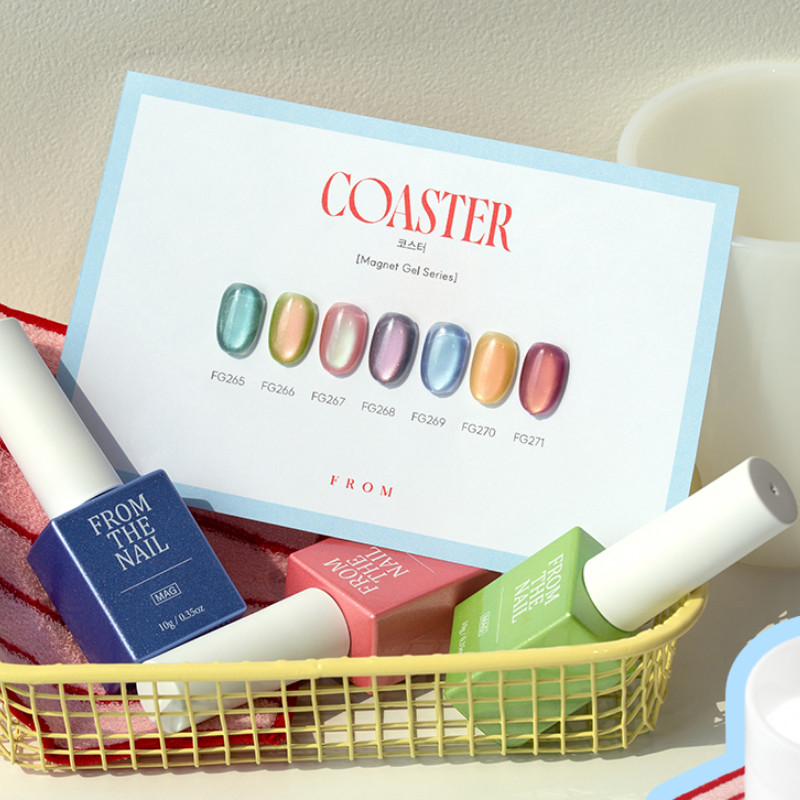 From The Nail Coaster Magnet Gel Polish Soak Off Nail Gel K-Beauty
