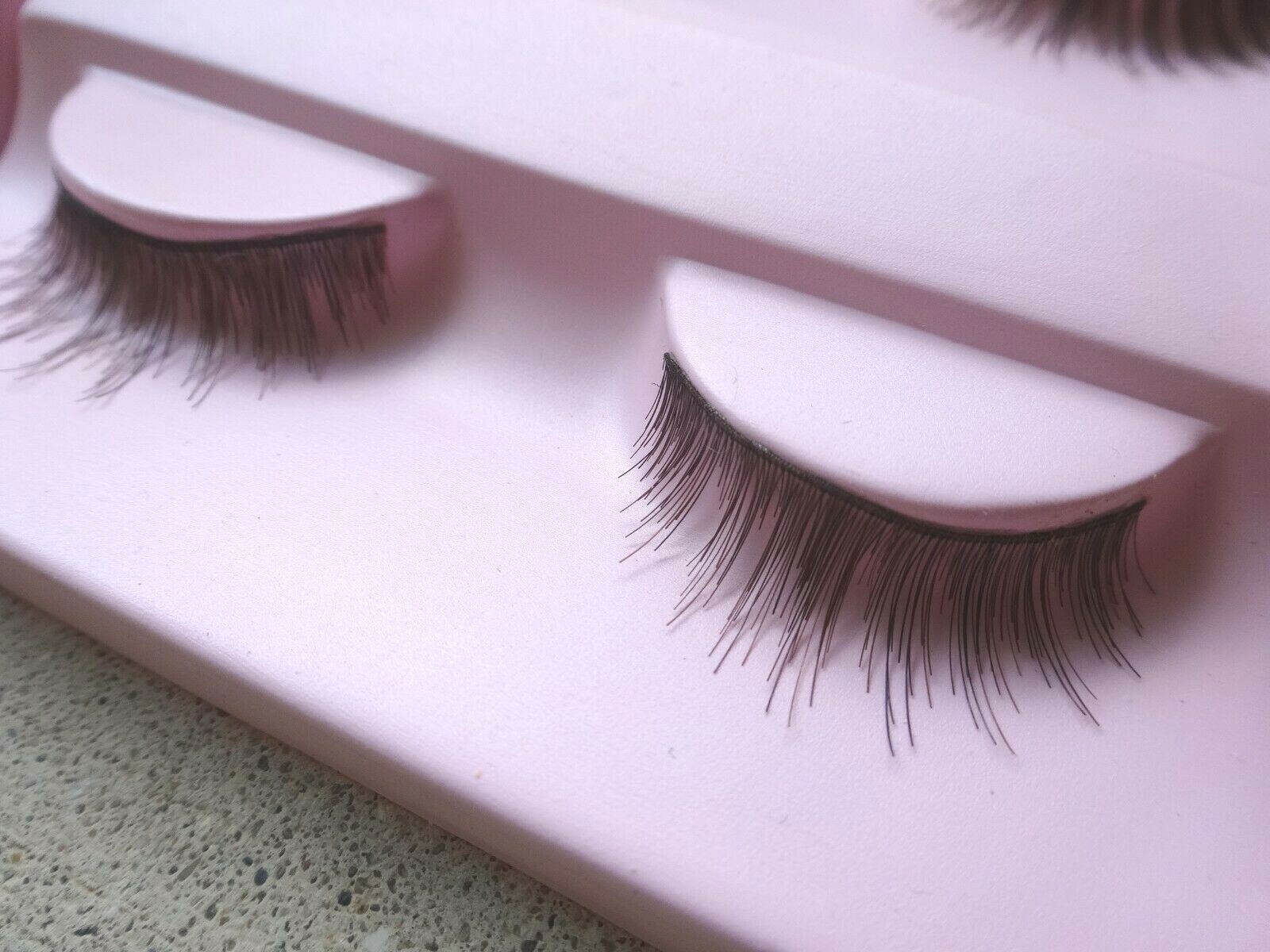 SIX SETS Marilyn Miglin False Eye Lashes 799-67-75 Real Hair Made in Korea New