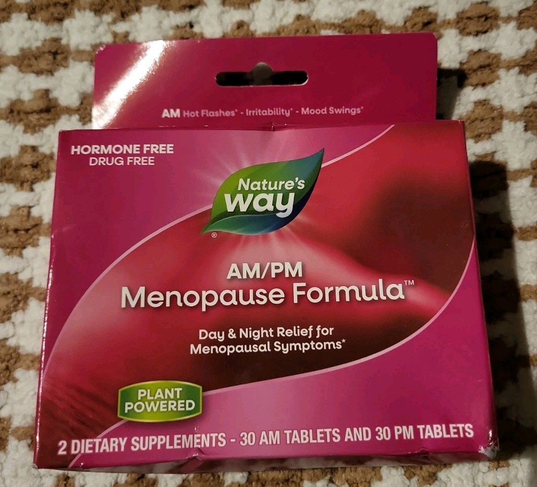 Nature’s Way AM/PM Menopause Formula (30 Day Supply) -EXP: 6/27+
