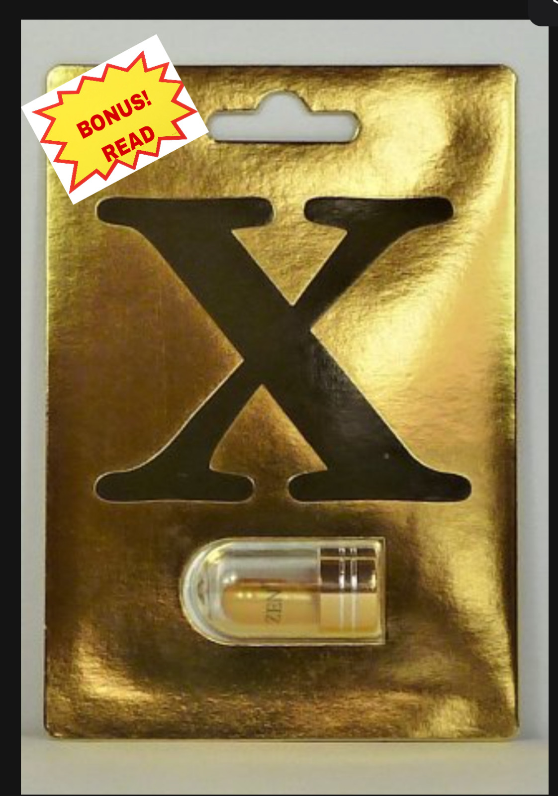 (3 pills +$10 BONUS!) X Gold Male supplement natural enhancement stamina