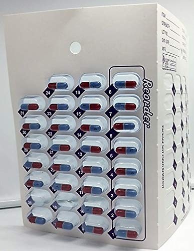 31-Day Medication Blister Pack Cards – 48 Cold Seal Multi-Medical Organizers