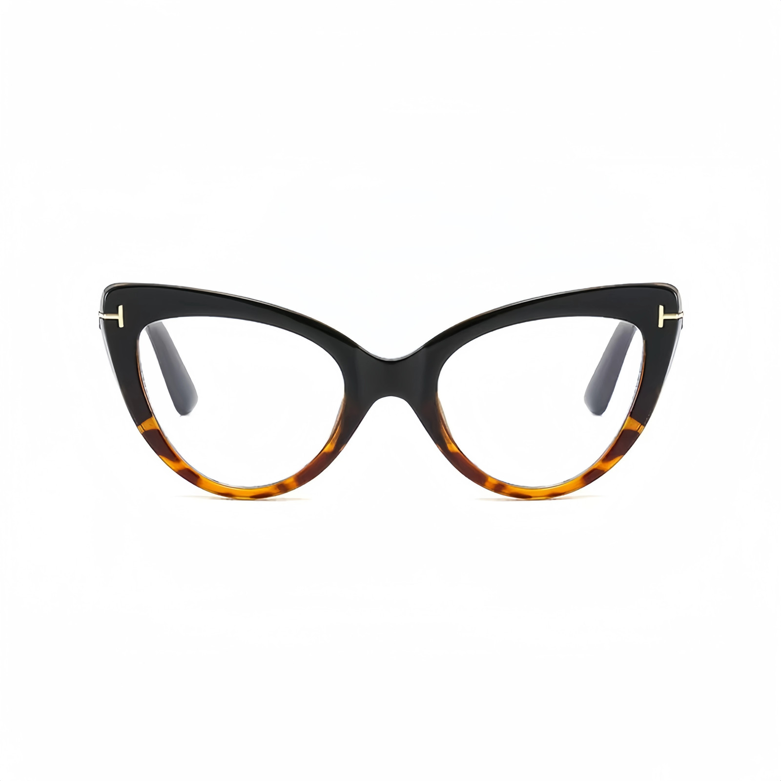 Europe and the United States fashion new triangle cat eye trend glasses frame