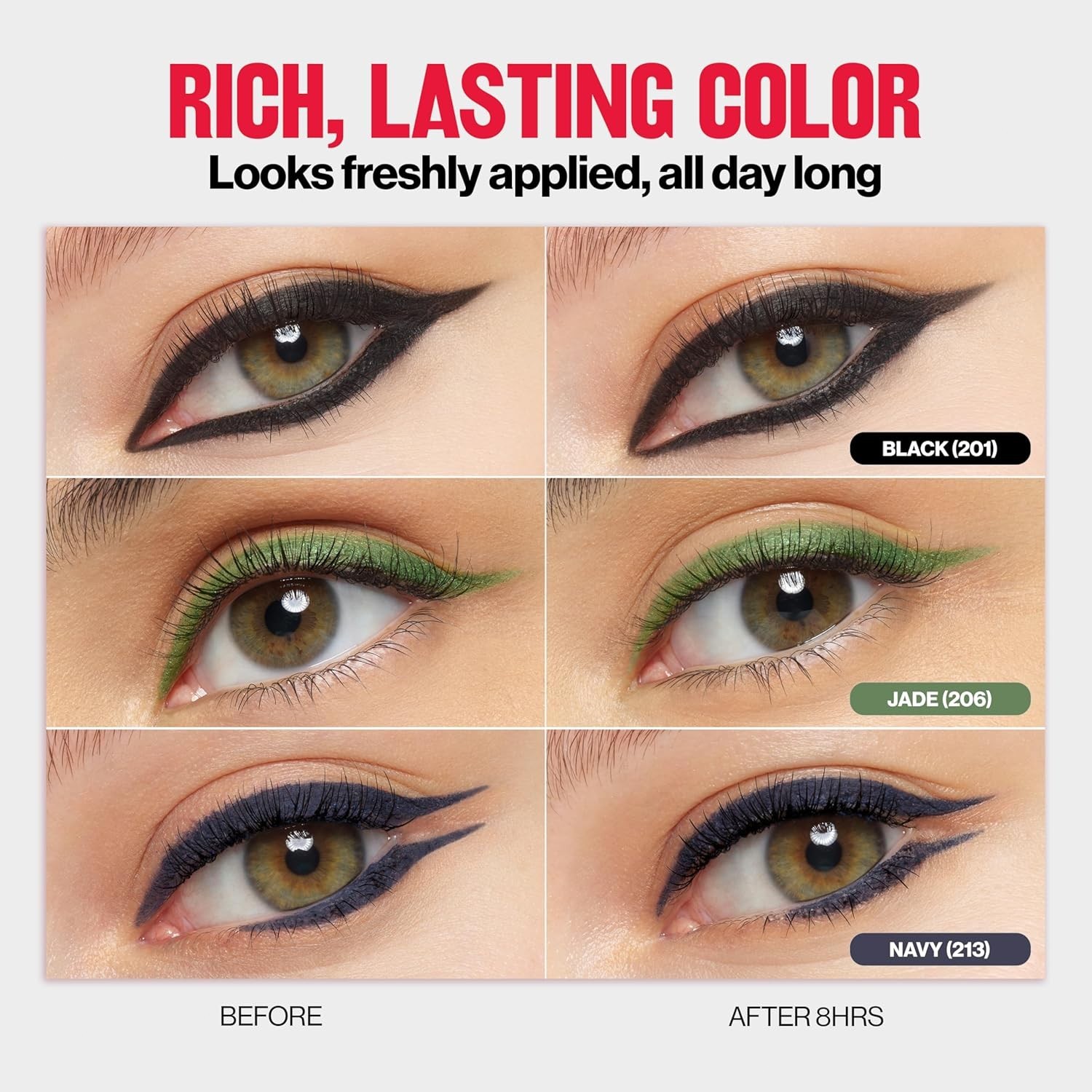 Revlon ColorStay 202 Black Brown Waterproof Eyeliner, Matte Finish, 0.01 oz