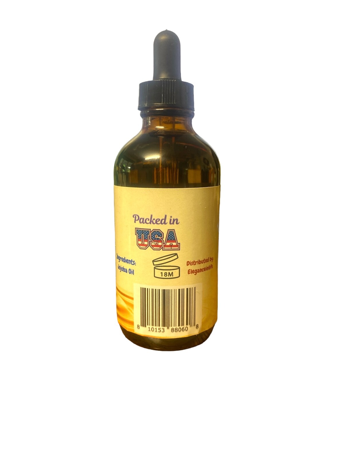 Eleganceinlife Jojoba Oil 100% Natural For Hair & Body 3.75oz (106g)