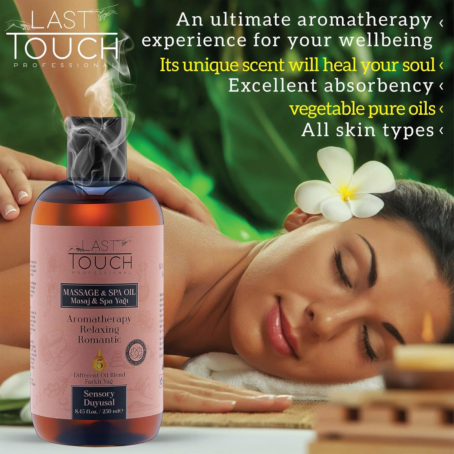 Sensual Massage Oil for Couples Sexual – Massage Oils for Date Night – Massage f