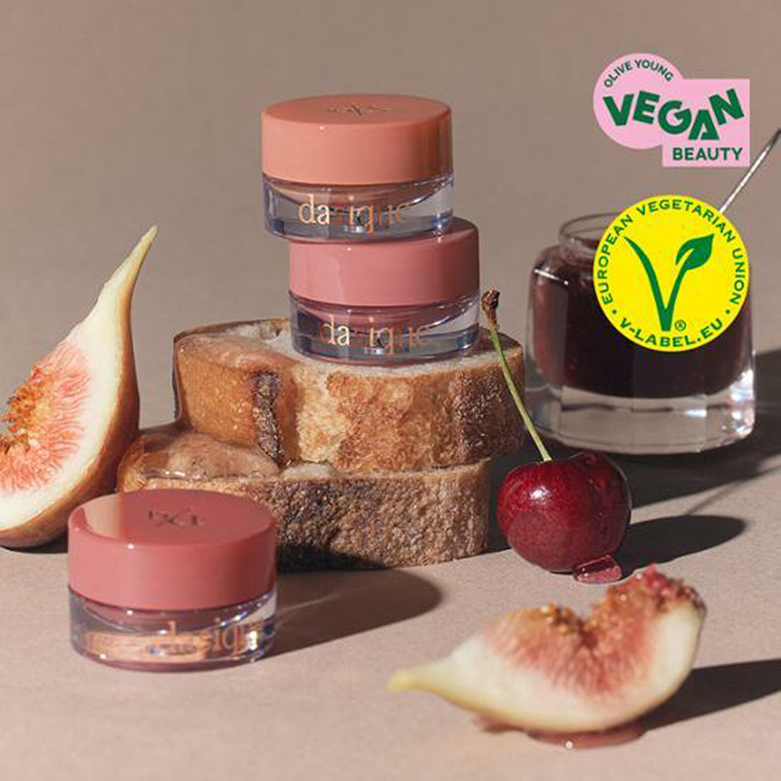 DASIQUE Fruity Lip Jam 4g 2023 NEW 13 colors K-Beauty