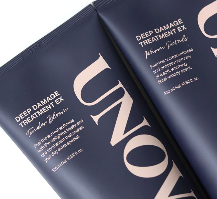 UNOVE Deep Damage Treatment EX Hair Mask 320ml Duo Set Repair Authentic K Beauty