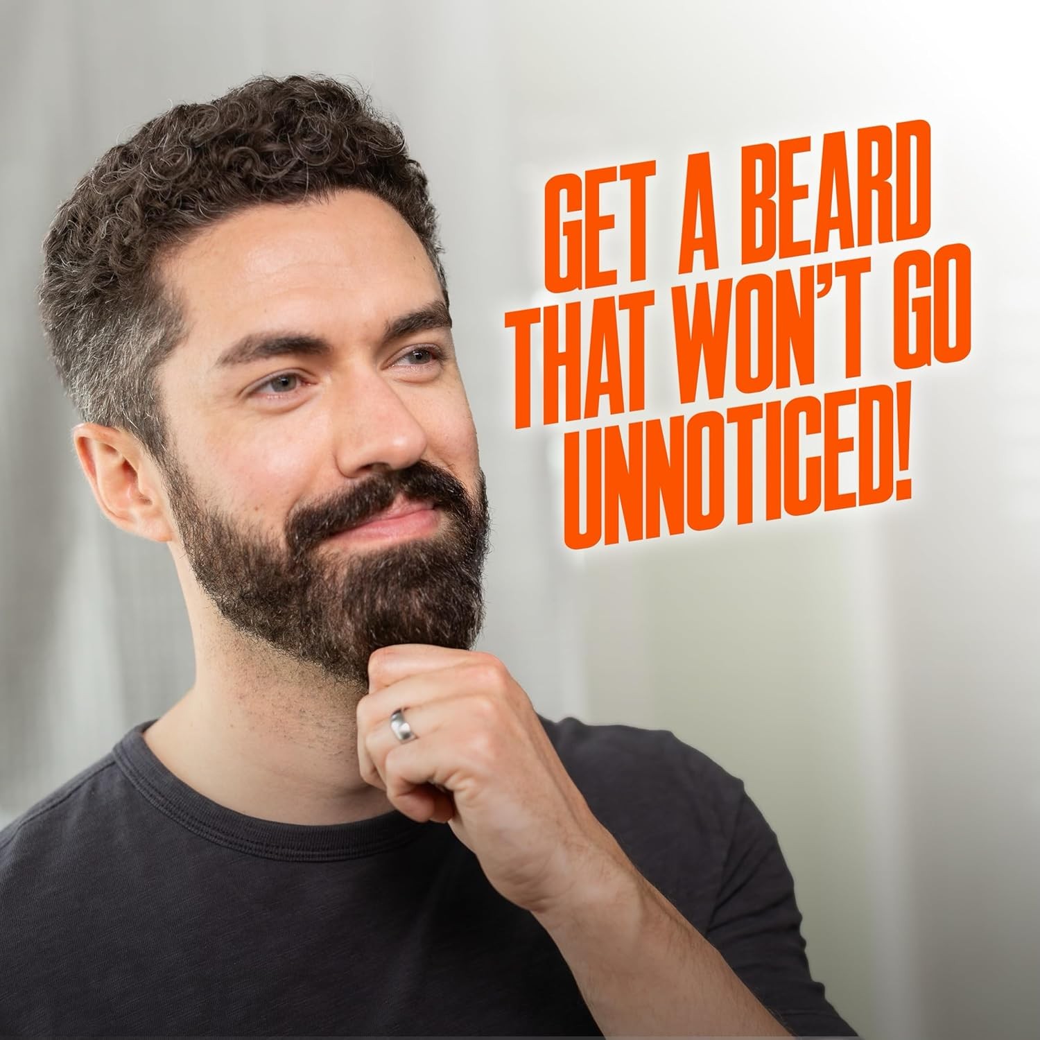 Wild Willies Beard Straightener for Men – 3 Temperature Settings, Tourmaline Cer