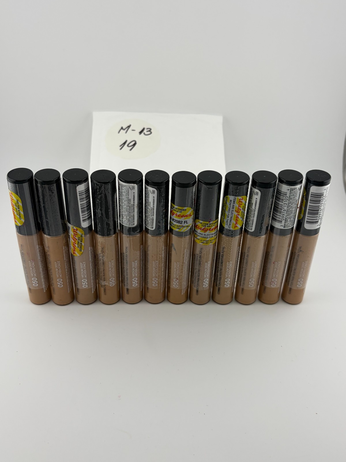 Revlon ColorStay Full Coverage Concealer Makeup 18M 050 Medium Deep – Set of 12