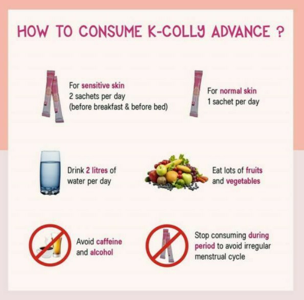 K-COLLY SWEET17 Korean Nano Collagen Advance Triple Whitening 20s EXPEDITED SHIP