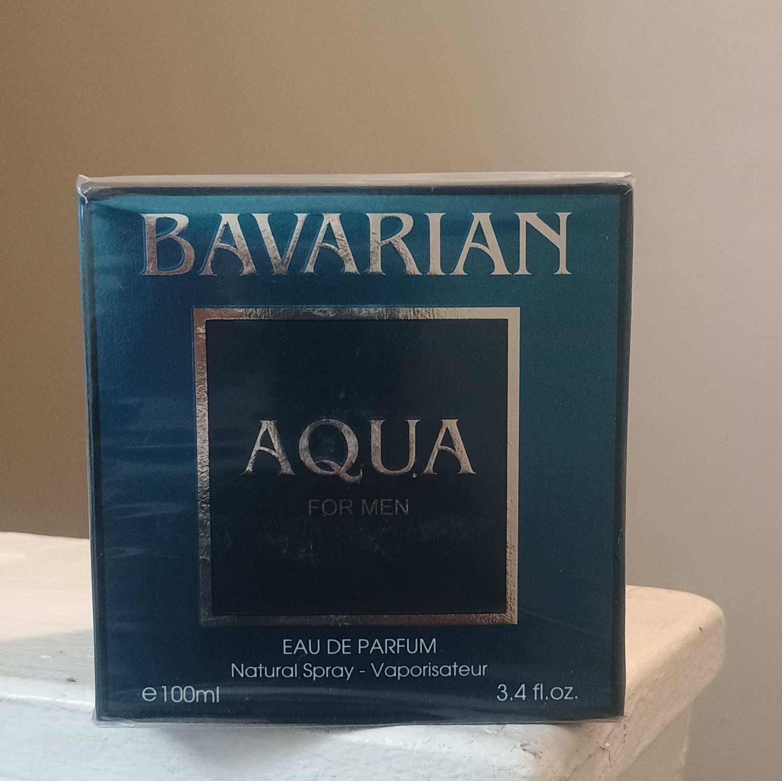 Bavarian Aqua Men Eau de Parfum Spray 3.4 fl oz Regular Size