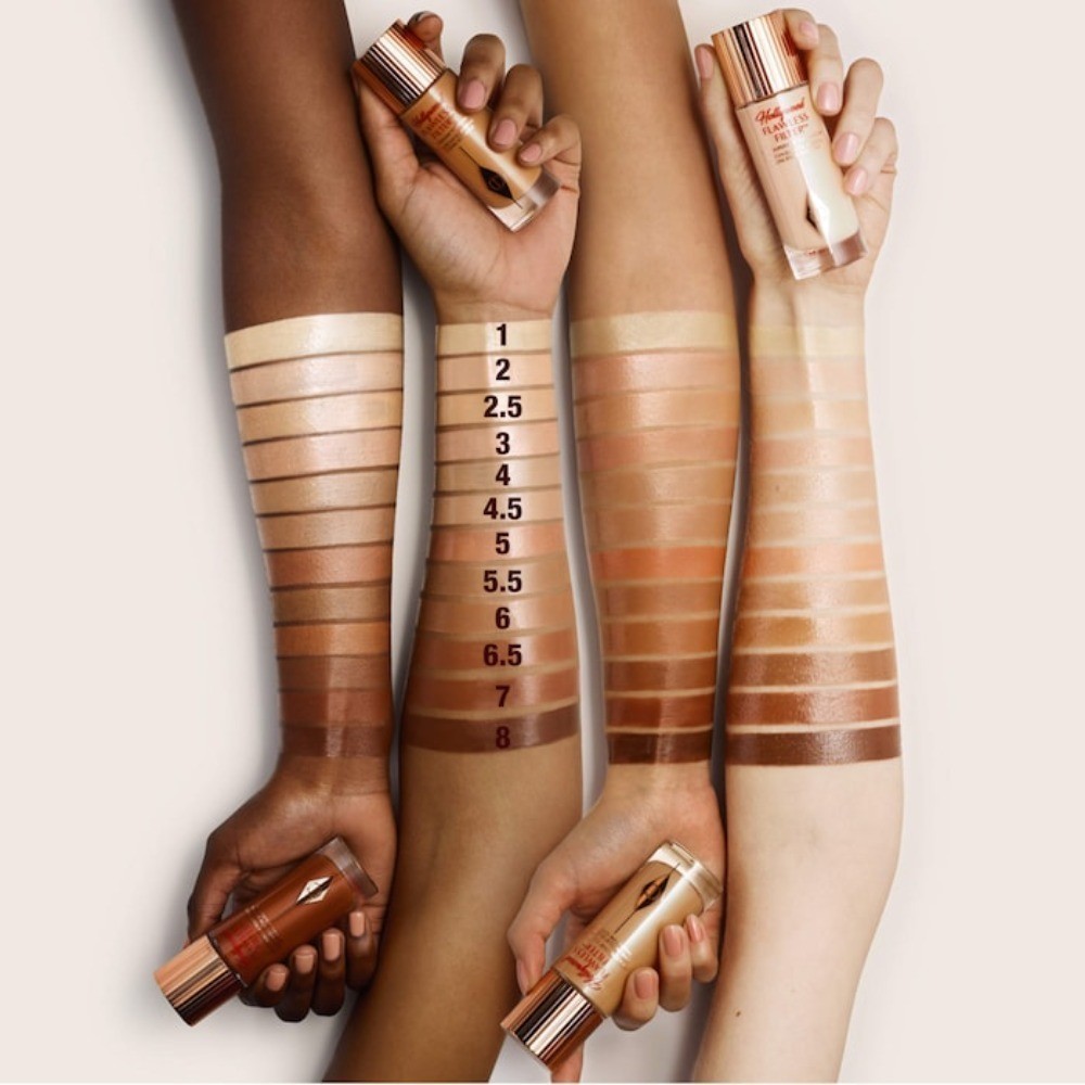 Charlotte Tilbury Authentic Flawless Filter Radiant Mini size 0.18 oz 4 Colors