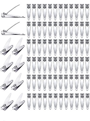 100-Pa Nail Clippers Bulk, Toenail Finrnail Clippers Pa, Stainl