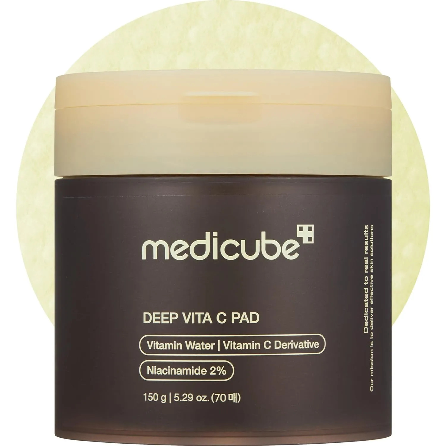 Medicube Kojic Acid Turmeric Clarifying Toner Pads for Troubled Skin 70 Count