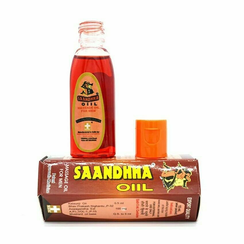 ## Buy 2 Get 1 Free 100% Original Ayurvedic Sandha Saandhha Sanda Oil 15 ml REPL