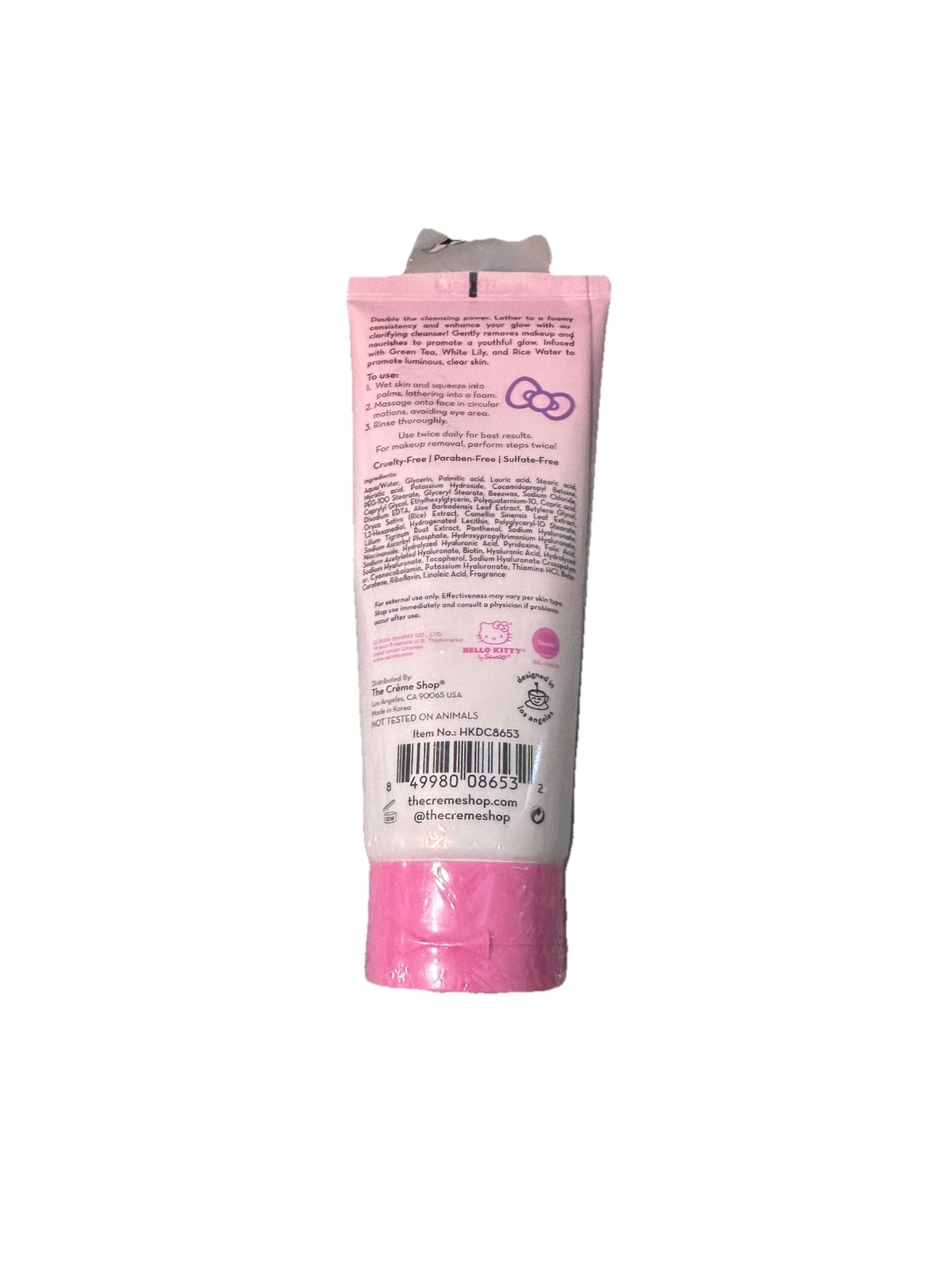 The Creme Shop x Hello Kitty Double Cleanse 2 in 1 Daily Cleanser 5.07 fl oz