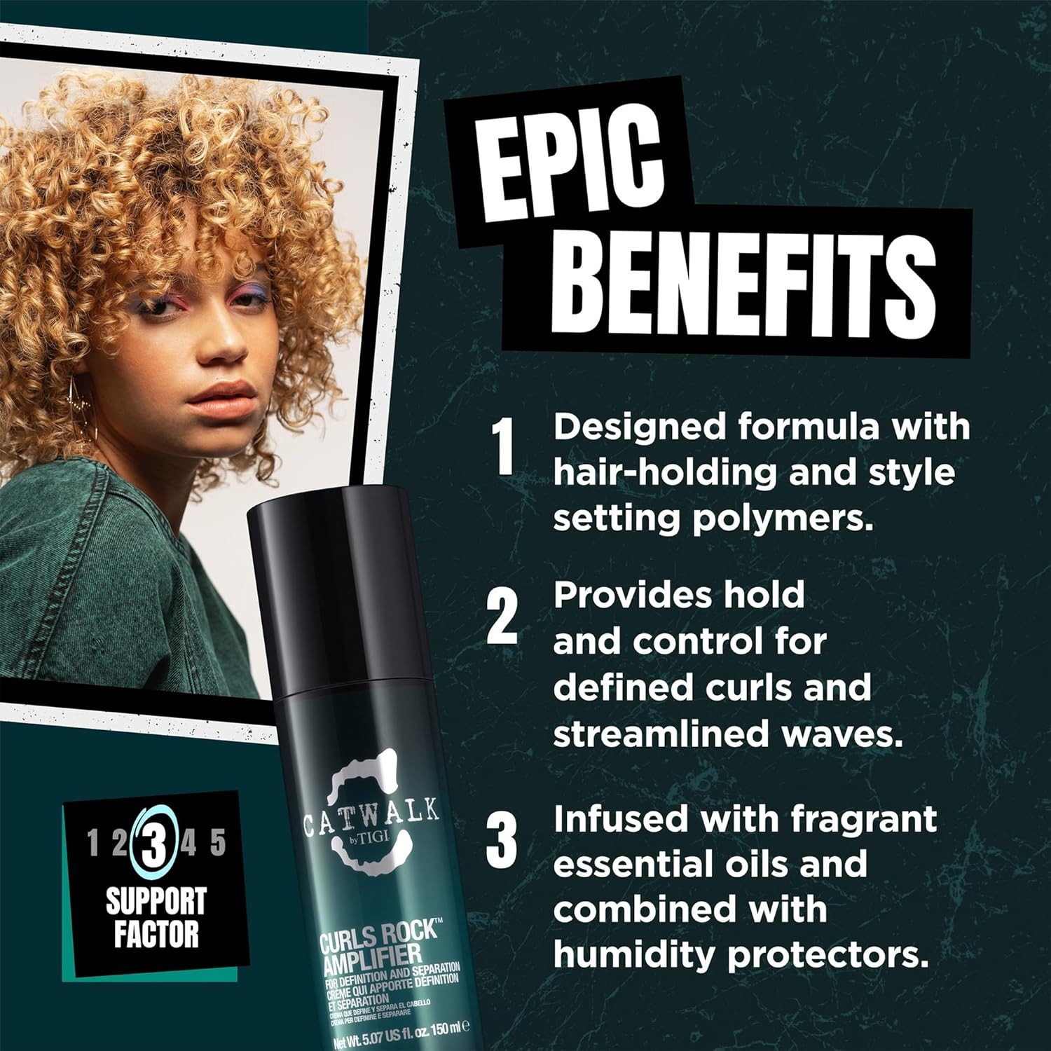 TIGI Catwalk Curls Rock Amplifier Shaping Cream 5.07 fl.oz.