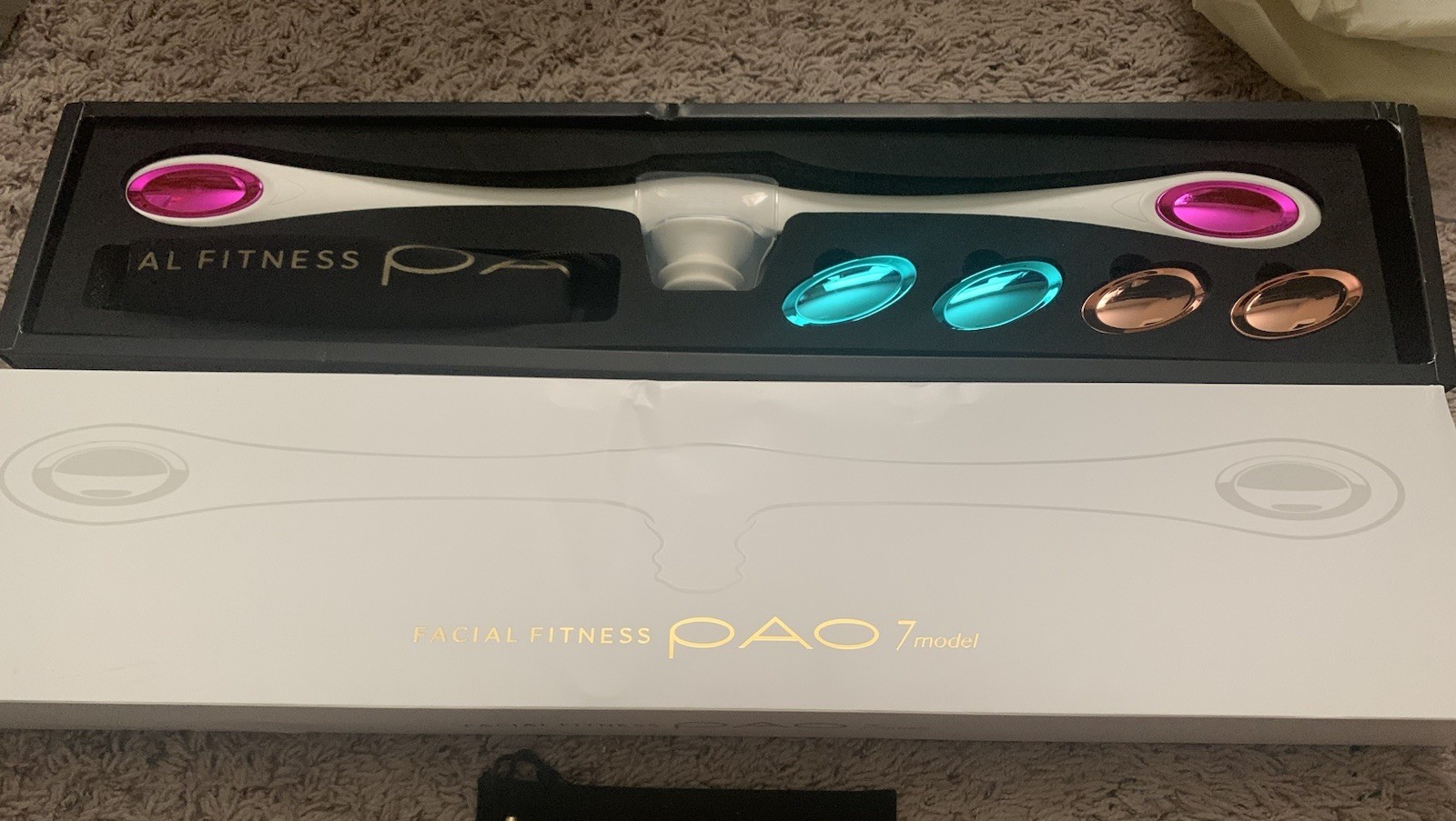 Used MTG Facial Fitness PAO Seven Model White Japan 7 seven models Skin Care