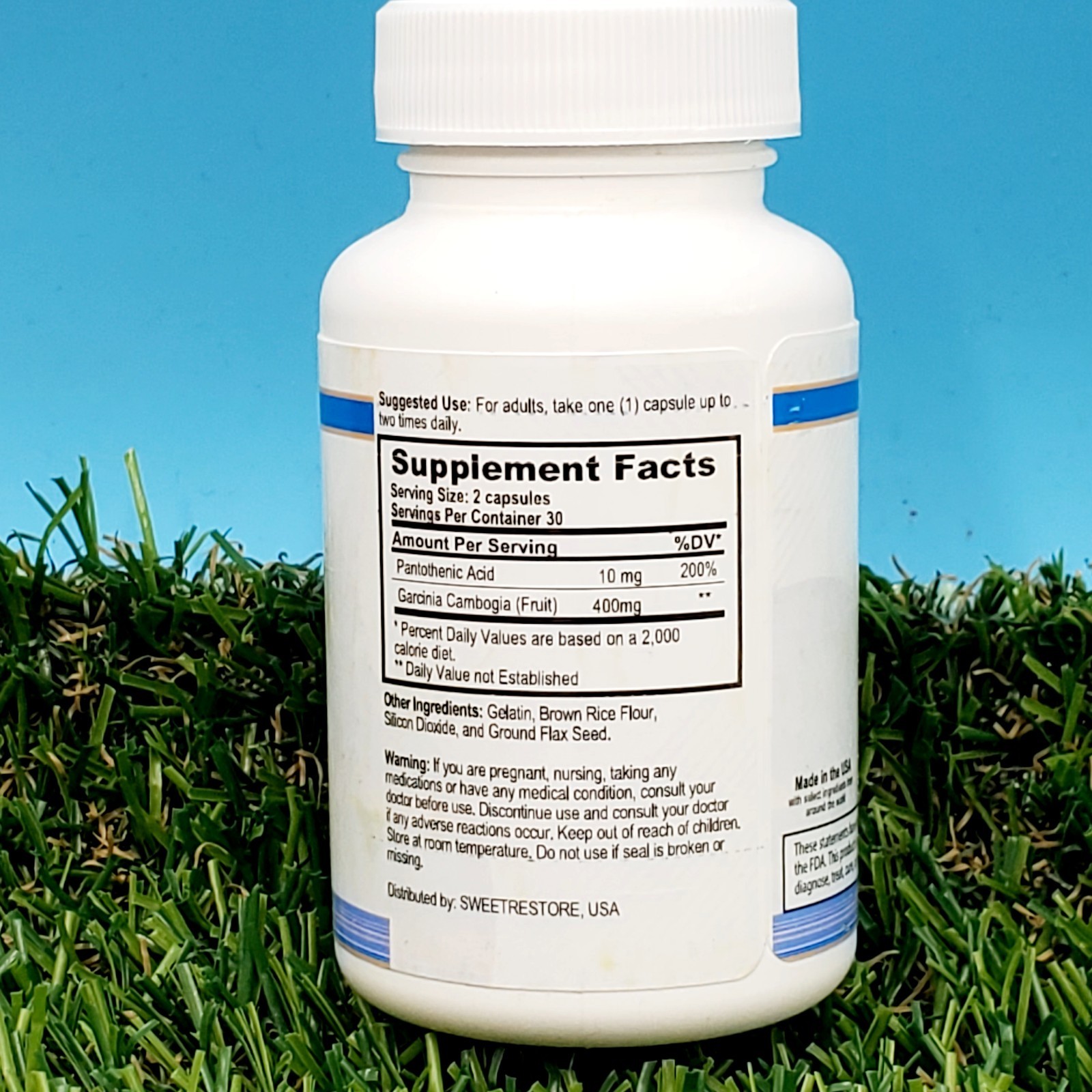 Sweet Restore Cleanse Dietary Supplement 60 Capsules