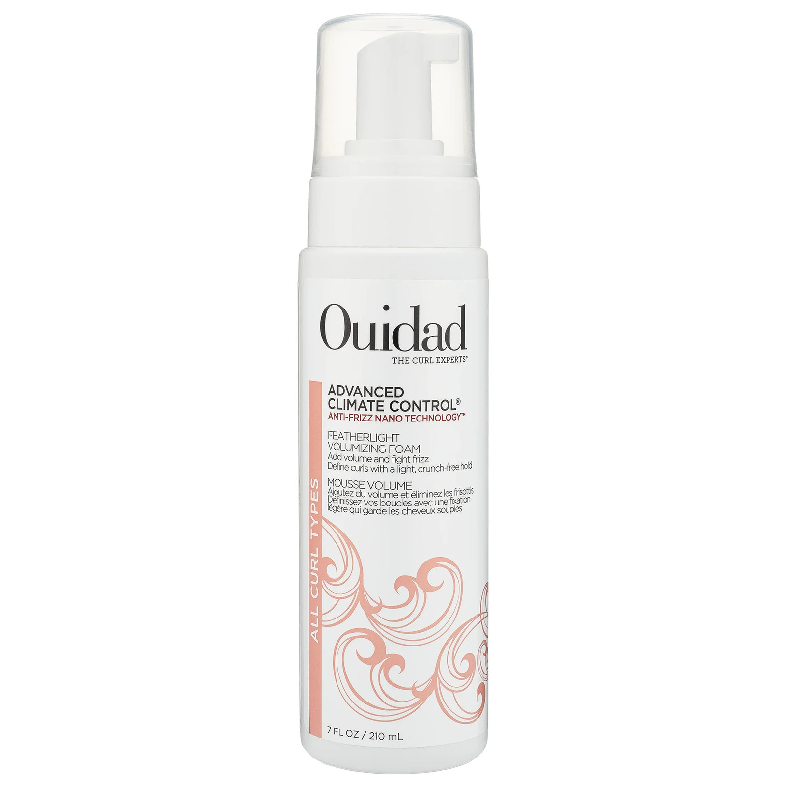 Ouidad ADVANCED CLIMATE CONTROL Featherlight Volumizing Foam 7 oz / 210 ml