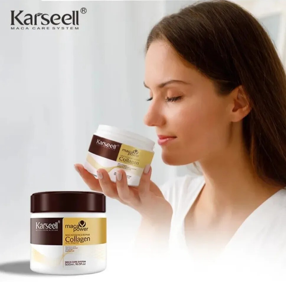 Hair Repair Mask With Argan Oil Fortifying Collagen And Keratin Detox Damage