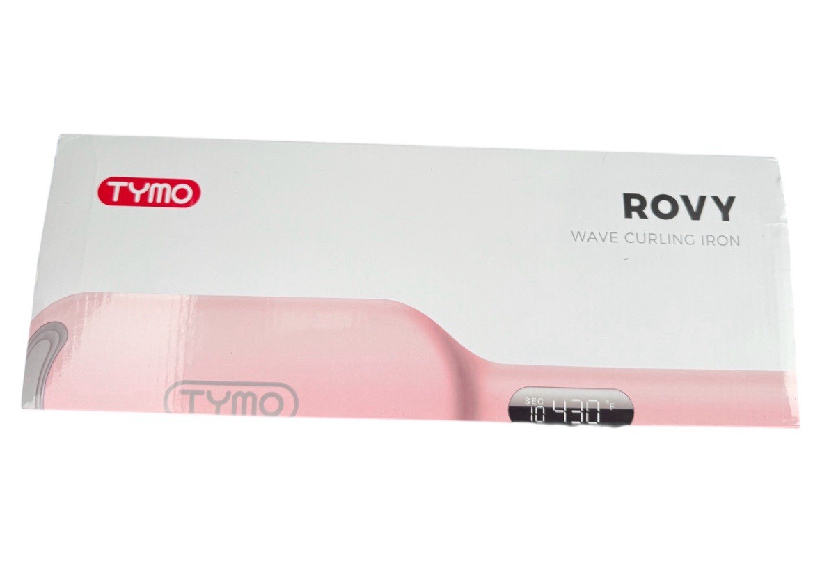 Curling Iron Hair Crimper Waver-TYMO ROVY Beach Waves Curling Wand,Ionic-Sealed
