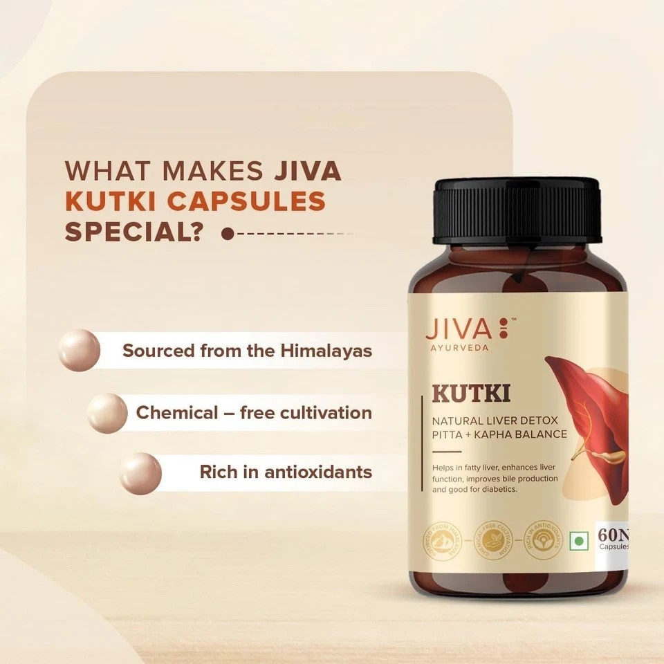 Kutki ( Picrorhiza ) Capsule | Support Fatty Liver, Body Purification, Immunity