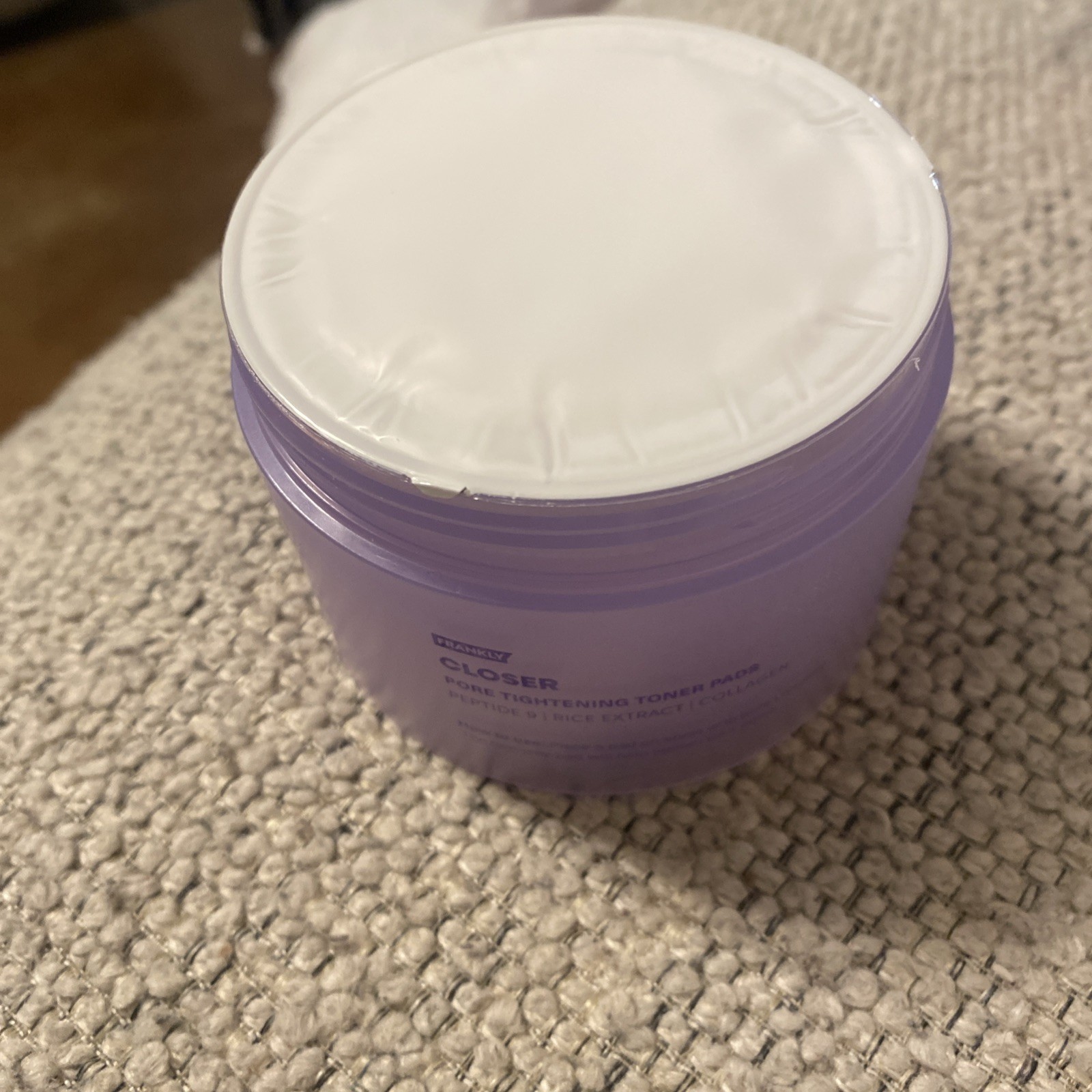 FRANKLY Closer Pore Tightening Toner Pads, 70 Pads, 3.6 fl oz (105 ml) NIB