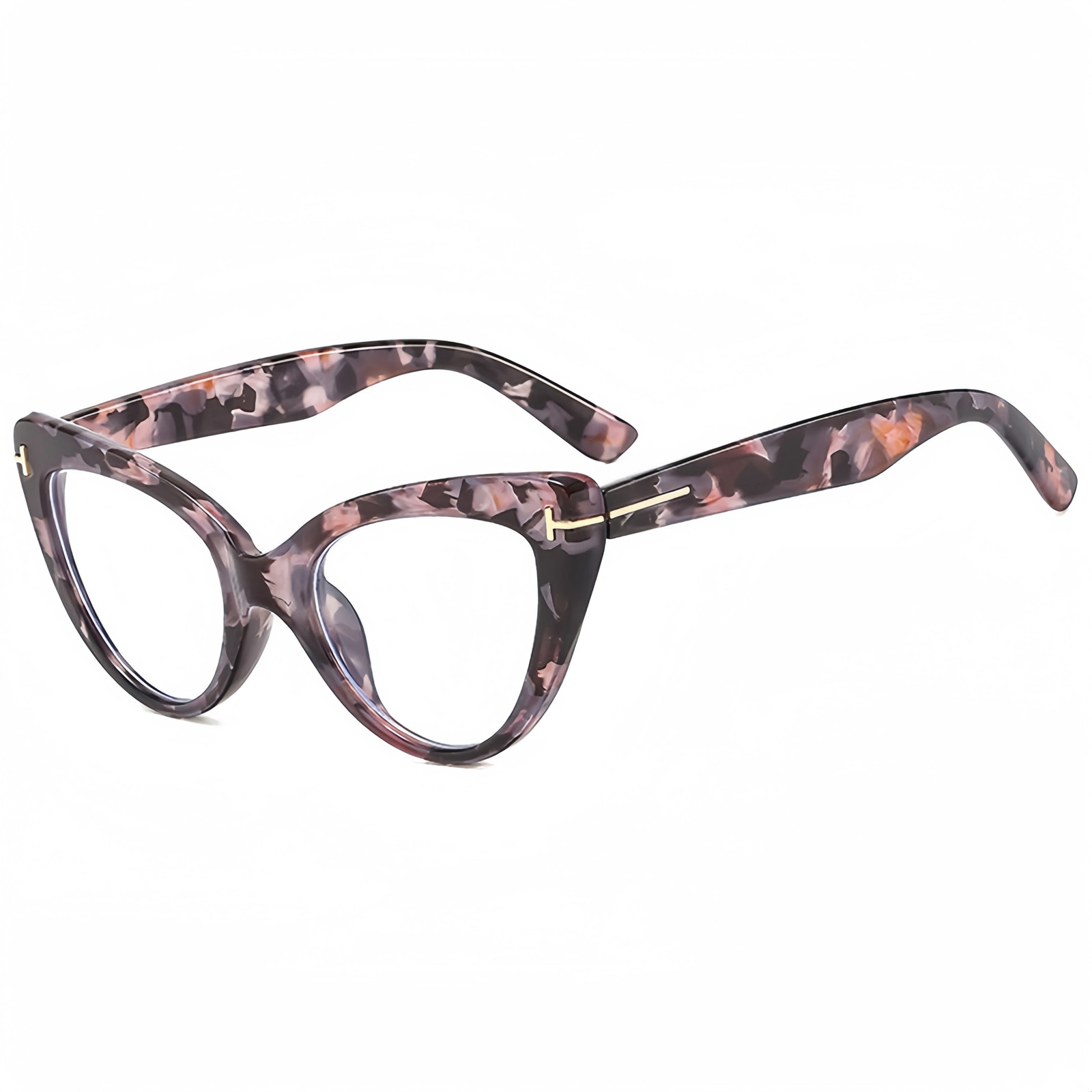 Europe and the United States fashion new triangle cat eye trend glasses frame