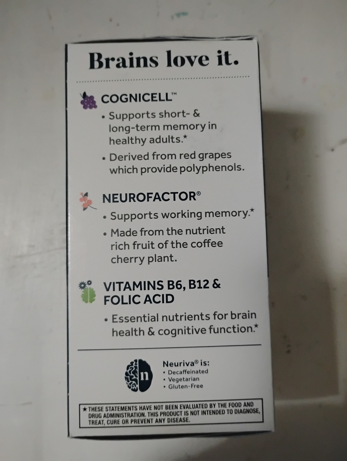 Neuriva Memory 3D Brain Health – Memory, 50 Capsules Exp 12/2027