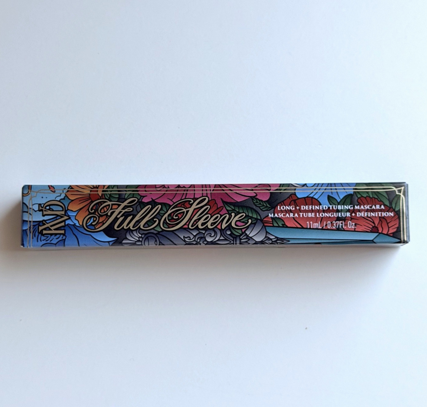 Kat Von D Full Sleeve Long + Defined Tubing Mascara INK BLACK 11ml KVD Boxed NEW