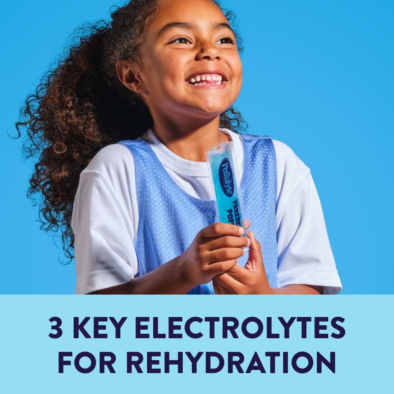 Pedialyte Electrolyte Solution Freezer Pops, Hydration Variety Pack— Grape, Blue