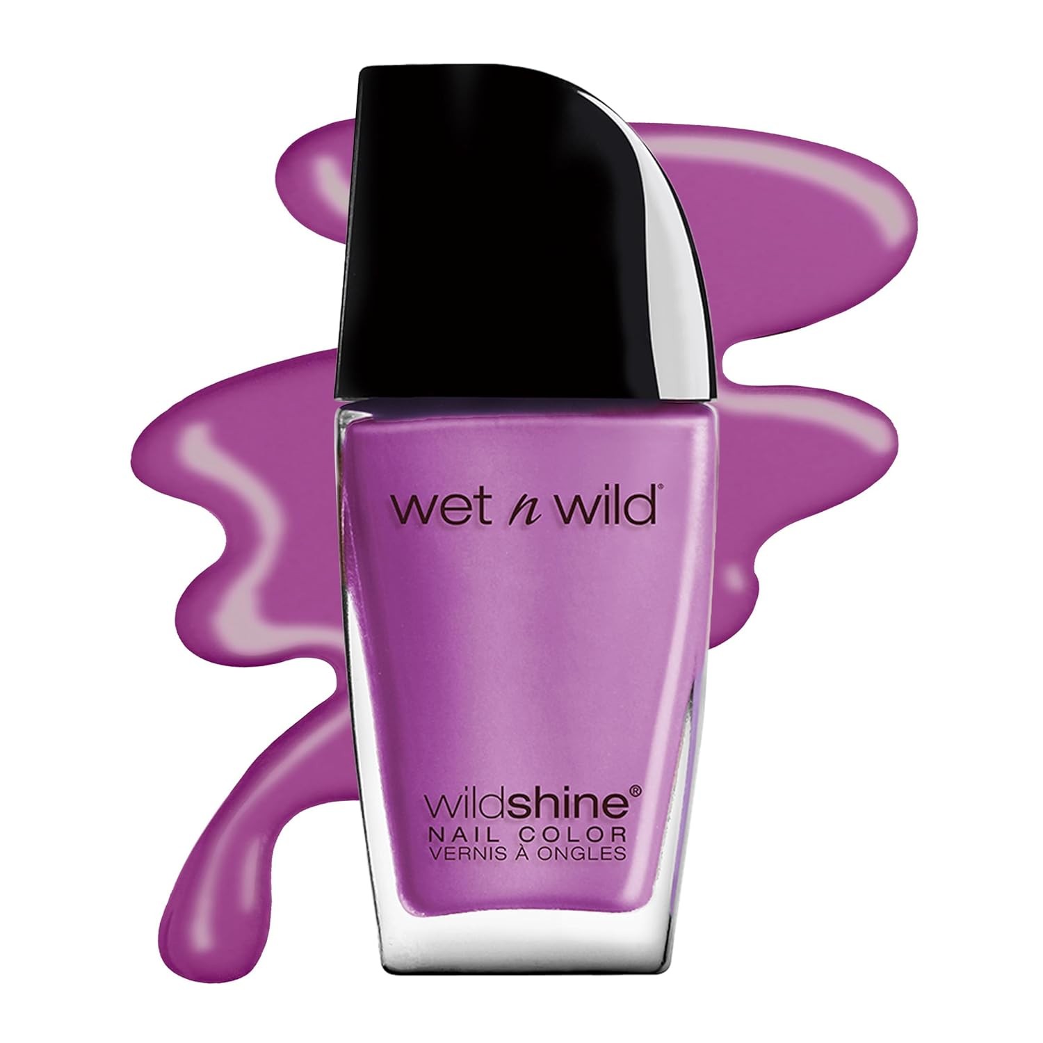 wet n wild Wild Shine Nail Polish Ultra Violet Light Purple