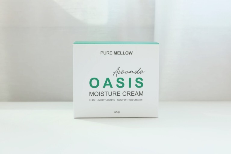 PURE MELLOW Oasis Moisture Cream 11.2OZ Hydration Smoothing Skin Care K beauty