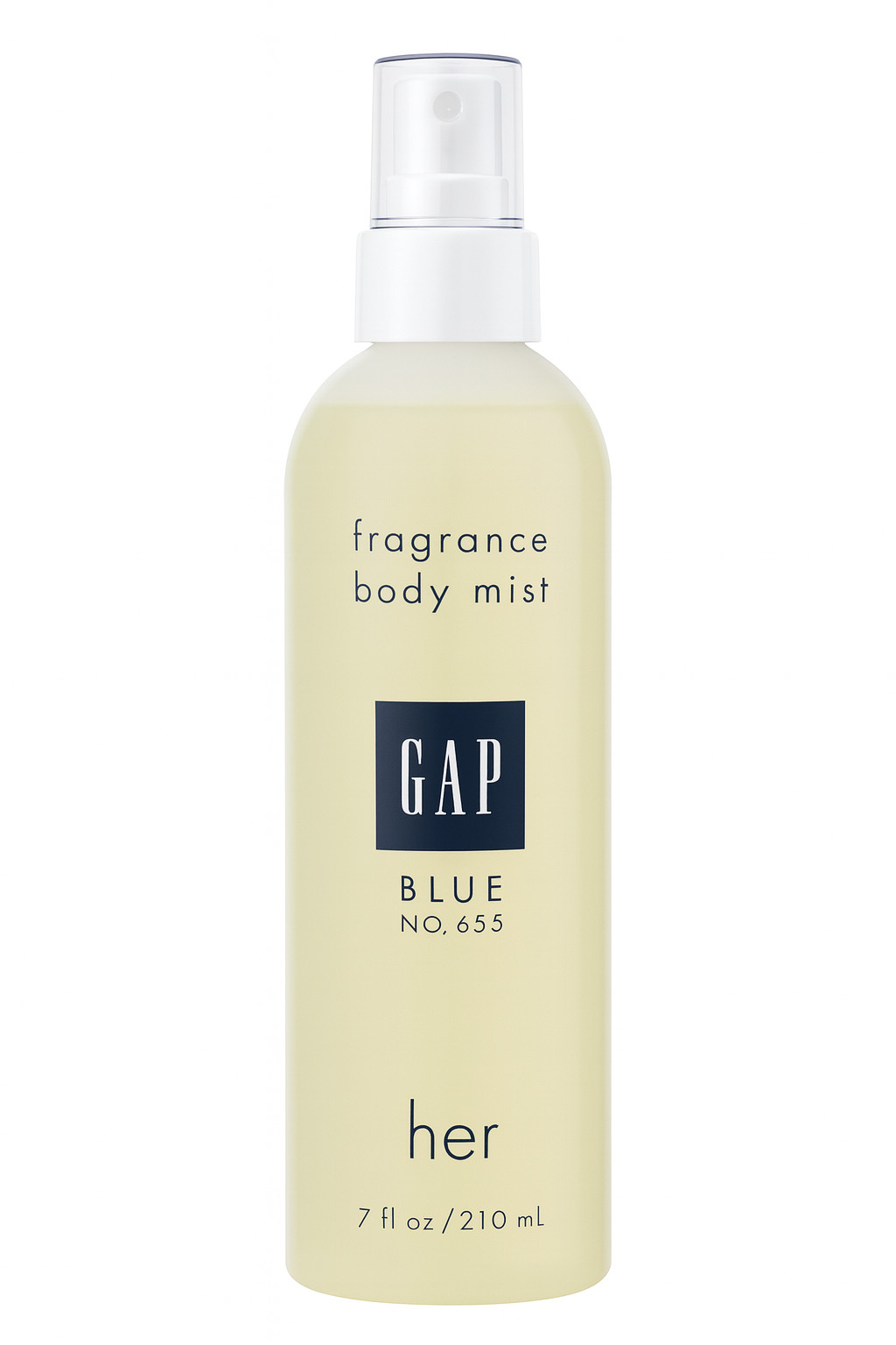 Gap Blue No. 655 Her 7 fl oz (210 ml) Fragrance Body Mist Made in USA